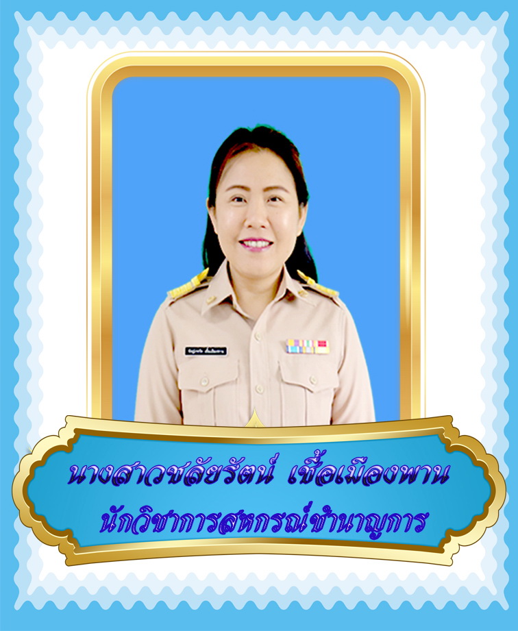 นางสาวชลัยรัตน์  เชื้อเมืองพาน