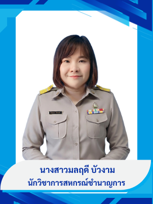 นางสาวมลฤดี บัวงาม