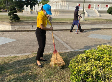 กิจกรรมจิตอาสาปรับปรุงภูมิทัศน์บริเวณหอพระพุทธสิหิงค์ ... พารามิเตอร์รูปภาพ 1