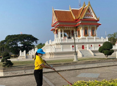 กิจกรรมจิตอาสาปรับปรุงภูมิทัศน์บริเวณหอพระพุทธสิหิงค์ ... พารามิเตอร์รูปภาพ 7