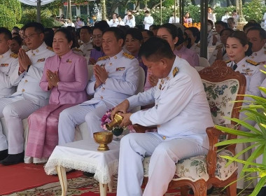 พิธีเจริญพระพุทธมนต์และทำบุญตักบาตร ... พารามิเตอร์รูปภาพ 6