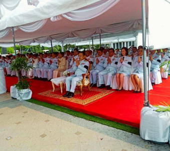 เข้าร่วมพิธีเจริญพระพุทธมนต์และทำบุญตักบาตรถวายพระกุศลเนื่องในงานฉลองพระชนมายุ 99 พรรษาสมเด็จพระอริยวงศาคตญาณ สมเด็จพระสังฆราช สกลมหาสังฆปริณายก 26 มิถุนายน 2569 ... พารามิเตอร์รูปภาพ 1
