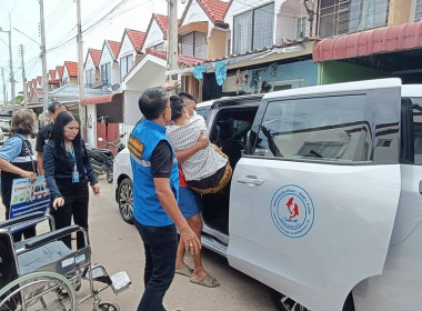 ร่วมลงพื้นที่โครงการสนับสนุนและส่งเสริมการจัดบริการพาหนะรับส่ง ผู้ทุพพลภาพเพื่อเข้ารับบริการสาธารณสุขประจำปี 2569 ... พารามิเตอร์รูปภาพ 2