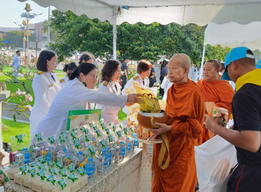⭐️เข้าร่วมพิธีสวดพระพุทธมนต์และทำบุญตักบาตรถวายพระราชกุศล ... พารามิเตอร์รูปภาพ 6