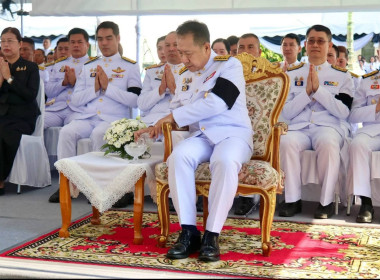 ⭐️เข้าร่วมพิธีสวดพระพุทธมนต์และทำบุญตักบาตรถวายพระราชกุศล ... พารามิเตอร์รูปภาพ 15